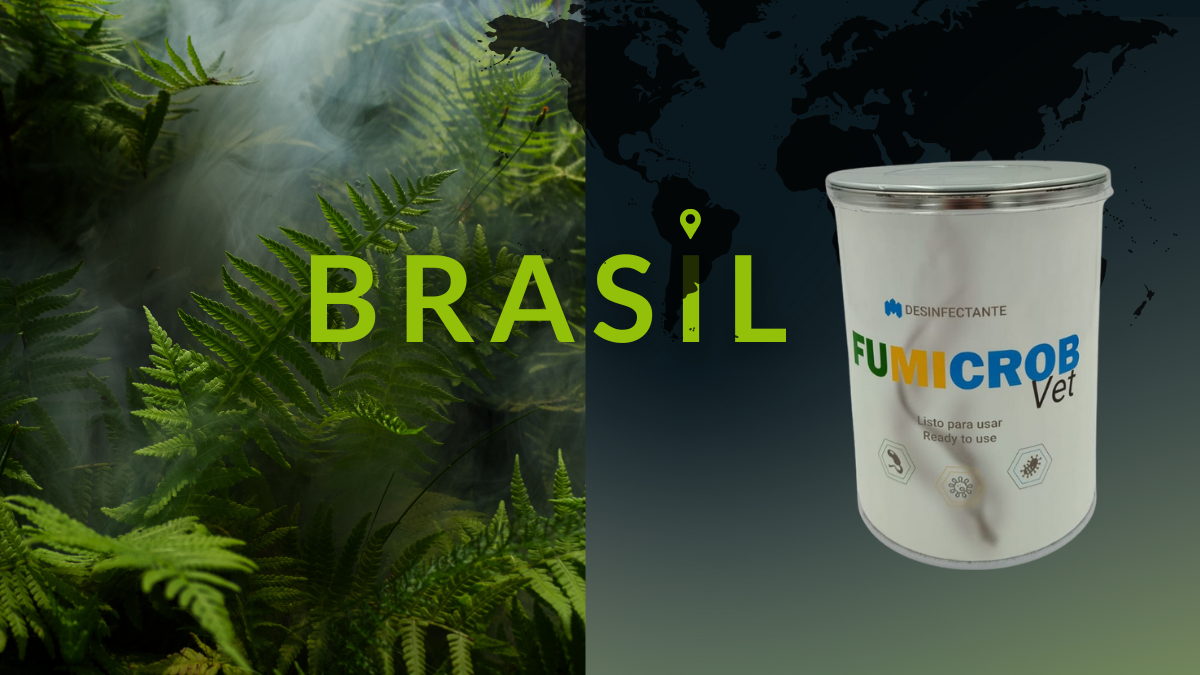 FUMICROB VET FumiHogar – desinfección ganadera por humo seco y microdispersión natural